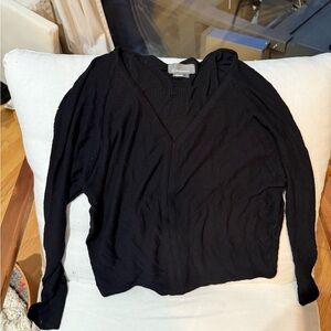 Anthropologie Elegant Black Blouse